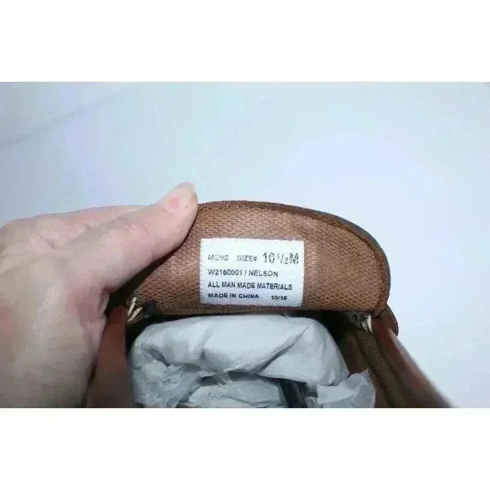 Stone Canyon Footwear Loafer Faux Leather Easy Slip On‎ Men's Shoe Size 10.5 NIB - Picture 11 of 11